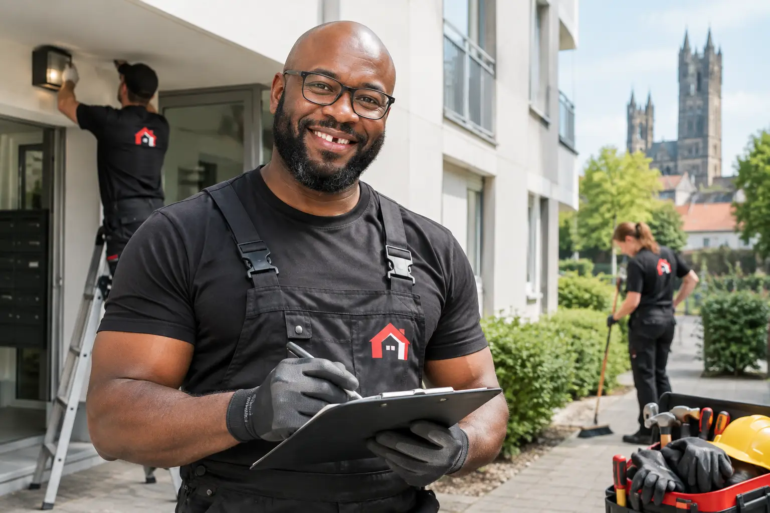 Hausmeisterservice Aufgaben im Mietshaus erklärt – AI Erstellt